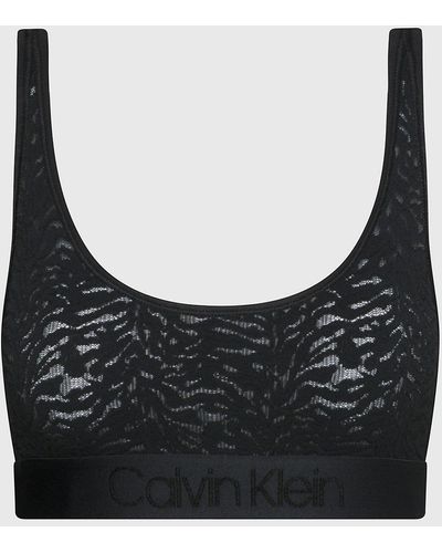 Calvin Klein Brassière en dentelle - Intrinsic - Noir