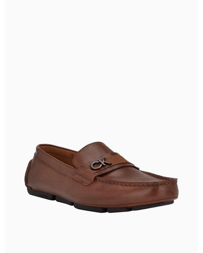 Calvin Klein Men's Martin Loafer - Brown