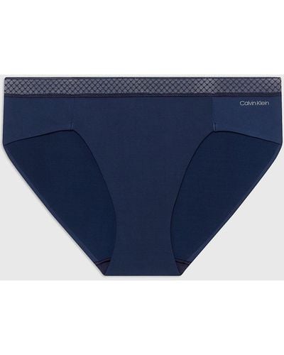 Calvin Klein Bikini Briefs - Seductive Comfort - Blue