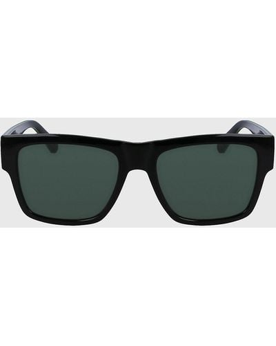 Calvin Klein Rectangle Sunglasses Ckj23605s - Black
