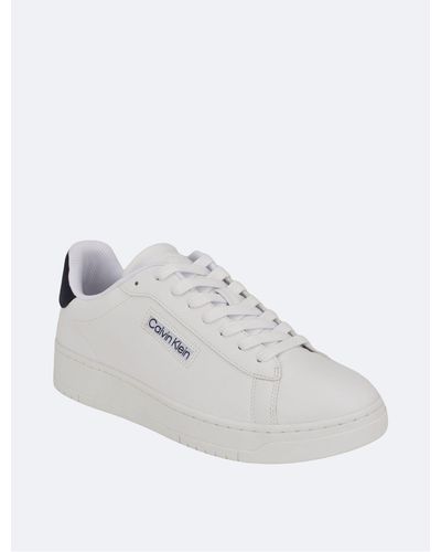 Calvin Klein Men's Horaldo Low Top Sneaker - White