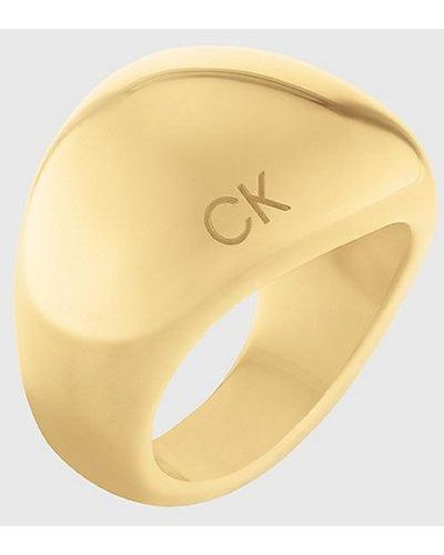 Calvin Klein Ring - Playful Organic Shapes - Metallic
