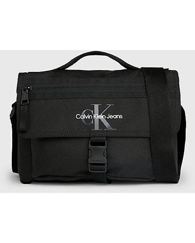 Calvin Klein Messengertas Met Logo - Zwart