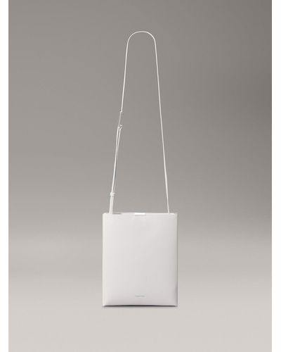 Calvin Klein Leather Crossbody Bag - Multicolour