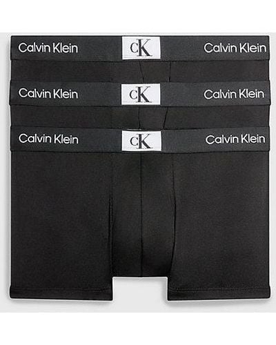 Calvin Klein 3-pack Heupboxers - Ck96 - Zwart