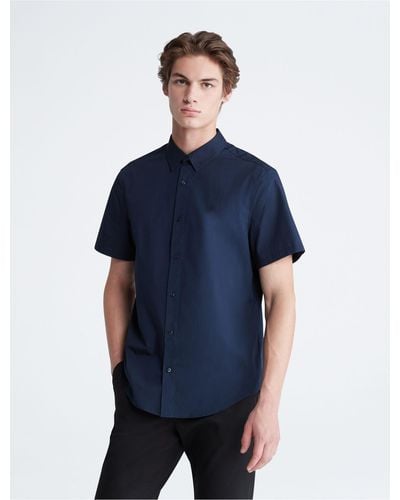 Calvin Klein Classic Button-down Shirt - Blue
