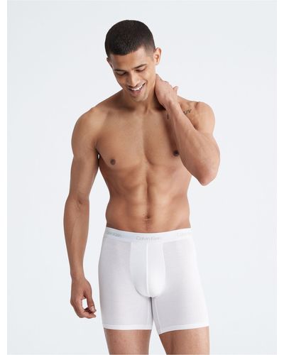 Calvin Klein Ultra-soft Modern Boxer Brief - White