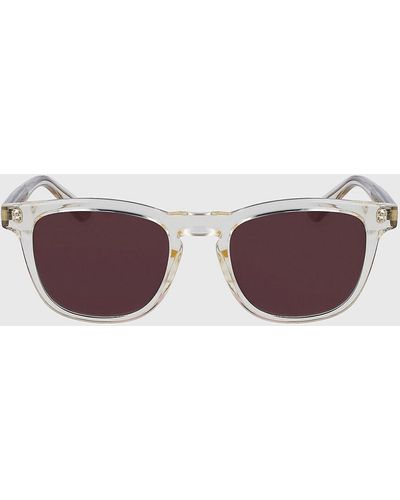 Calvin Klein Rectangle Sunglasses Ck23505s - Purple
