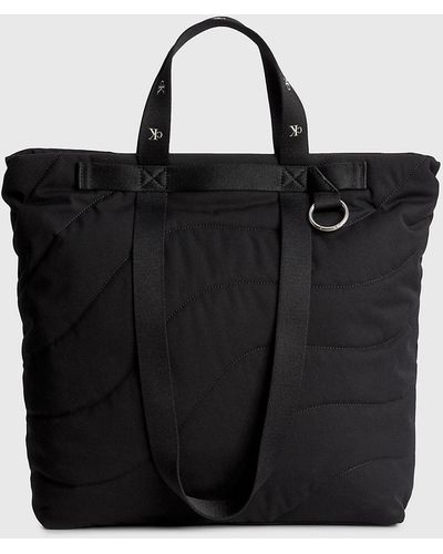 Calvin Klein Sac cabas recyclé - Noir