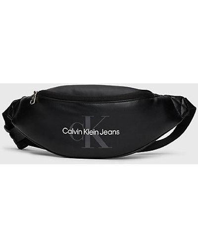 Calvin Klein Ronde Rugzak Met Logo - Zwart