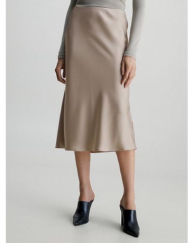 Calvin Klein Mittellange Röcke für Damen | Online-Schlussverkauf – Bis zu  56% Rabatt | Lyst DE