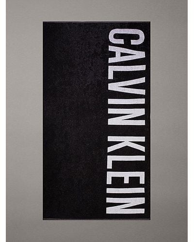 Calvin Klein Toalla de playa - Negro