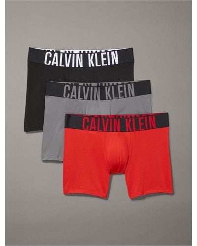 Calvin Klein Intense Power Micro 3-pack Boxer Brief - Gray