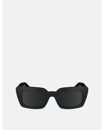 Calvin Klein Naturals Modern Butterfly Sunglasses - Black