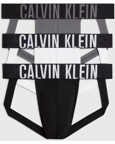 Calvin Klein Lot de 3 strings homme - Intense Power - Noir