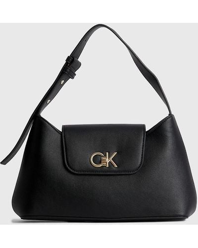 Calvin Klein Recycled Hobo Bag - Black