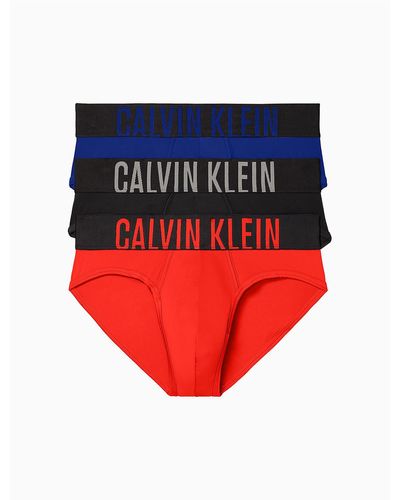 Calvin Klein Intense Power Micro 3 Pack Hip Brief - Multicolour