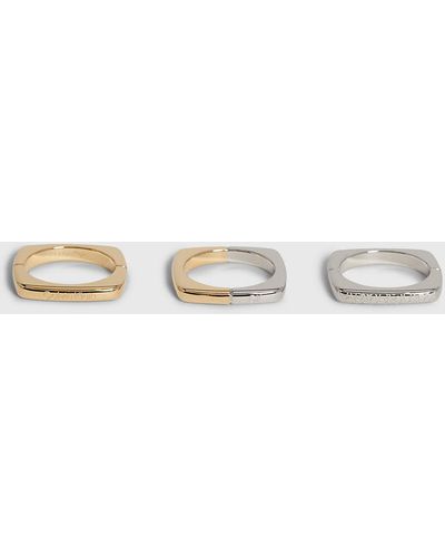 Calvin Klein Ring - Bold Metals - Metallic