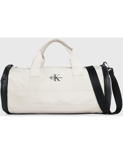Calvin Klein Packable Duffle Bag - Natural