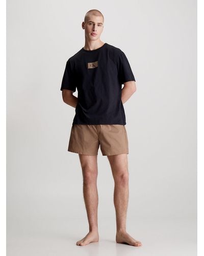 Calvin Klein Shorts Pyjama Set - Ck96 - Black