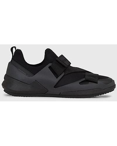 Calvin Klein Sneakers aus Neopren - Schwarz