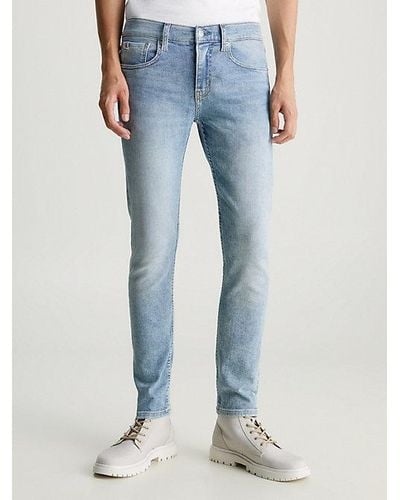 Calvin Klein Skinny Jeans - Blau