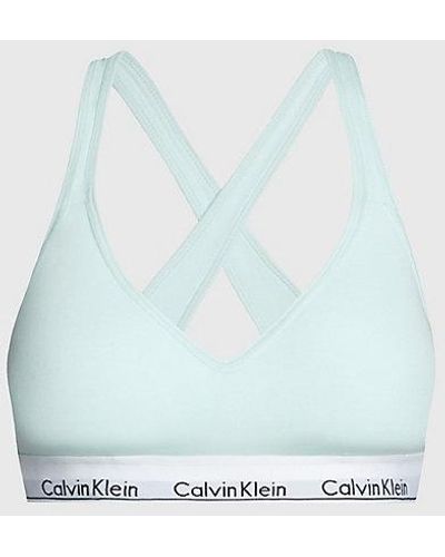 Calvin Klein Liftbralette - Modern Cotton - Blauw