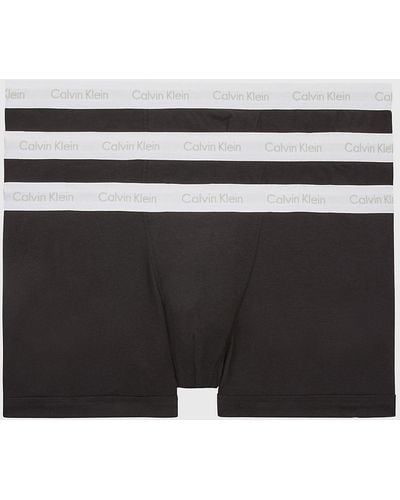 Calvin Klein Lot de 3 boxers grande taille - Cotton Stretch - Noir