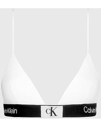 Calvin Klein Triangel-bh - Ck96 - Wit