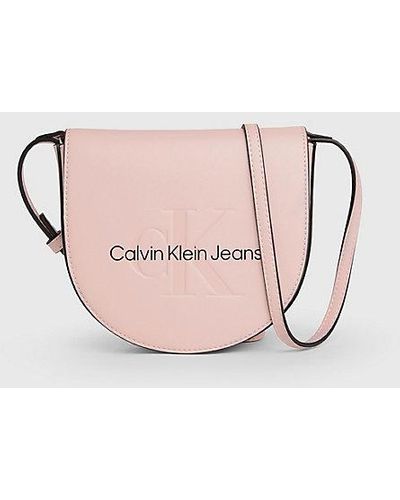 Calvin Klein Kleine Crossbody Portemonnaie-Tasche - Pink