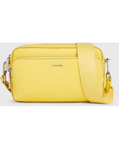 Calvin Klein Crossbody Bag - Yellow