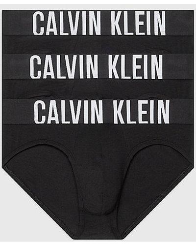 Calvin Klein Pack de 3 slips - Intense Power - Negro