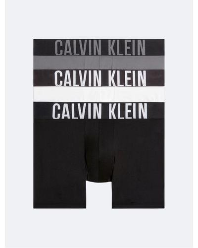 Calvin Klein Intense Power Micro 3-pack Boxer Brief - Black