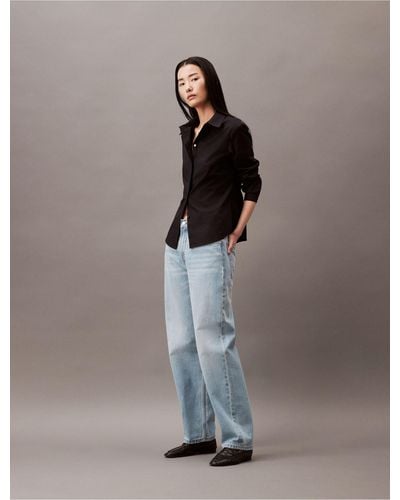 Calvin Klein 90s Loose Fit Jeans - Blue