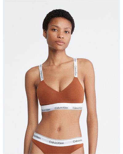 Calvin Klein Seamless Logo Light Lined Multiway Bra Black QF1631 - Free  Shipping at Largo Drive