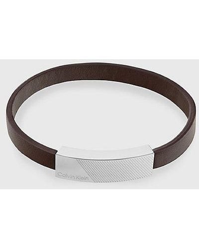 Calvin Klein Armband - Architectural Lines - Wit