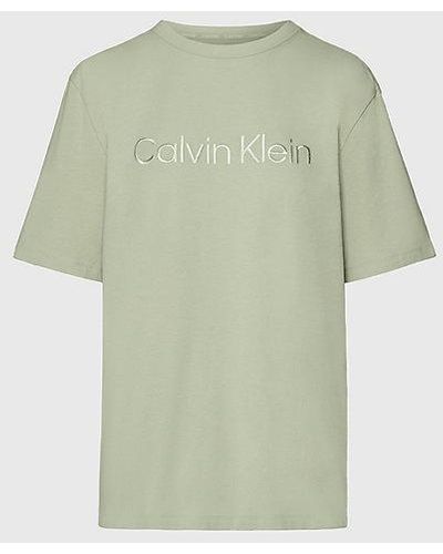 Calvin Klein Camiseta de pijama - Pure Cotton - Verde