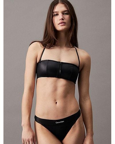 Calvin Klein Brazilian Bikinibroekje - Ck Refined - Zwart