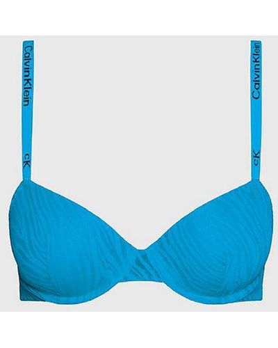 Calvin Klein Kanten Balconette Bh - Ck96 - Blauw