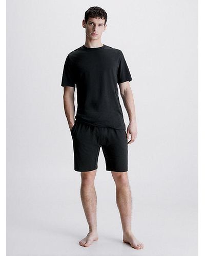 Calvin Klein Shorts de pijama - Cotton Stretch - Negro