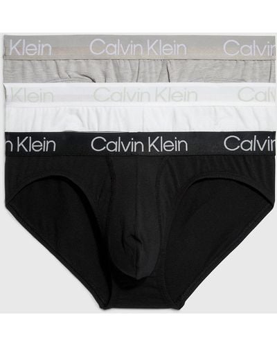 Calvin Klein Lot de 3 slips - Modern Structure - Blanc