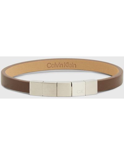 Calvin Klein Bracelet - Minimalistic Squares - Blanc
