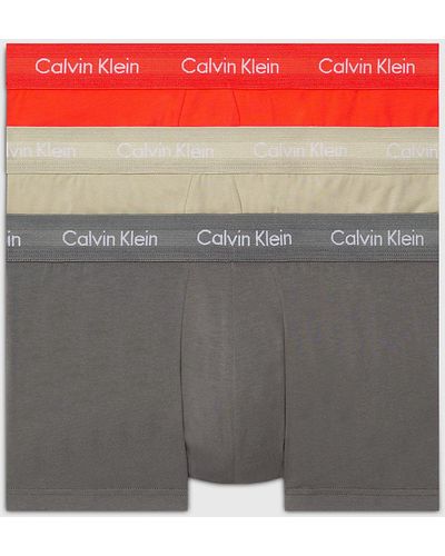 Calvin Klein Lot de 3 Boxers Maillot - Noir