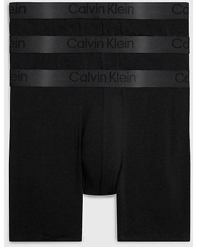 Calvin Klein 3er-Pack Boxershorts - CK Black - Schwarz