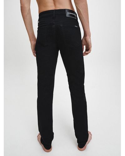 Calvin Klein Slim Jeans - Negro