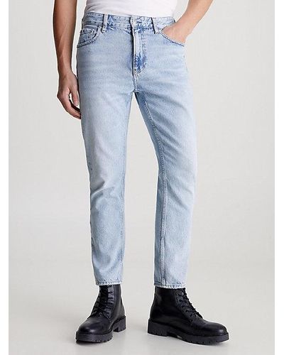 Calvin Klein Dad Jeans - Blauw
