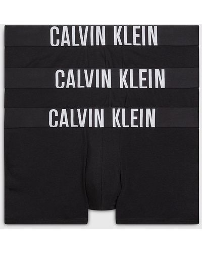 Calvin Klein Lot de 3 boxers grande taille - Intense Power - Noir