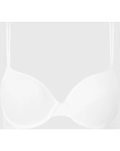 Calvin Klein Soutien-gorge invisible - Sheer Marquisette - Blanc