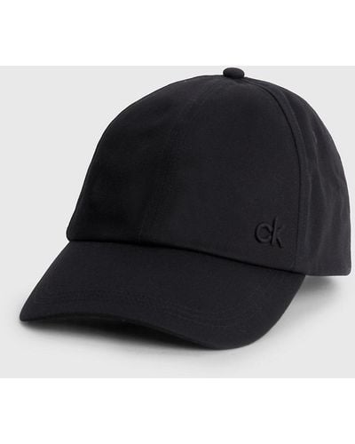Calvin Klein Cotton Twill Cap - Black