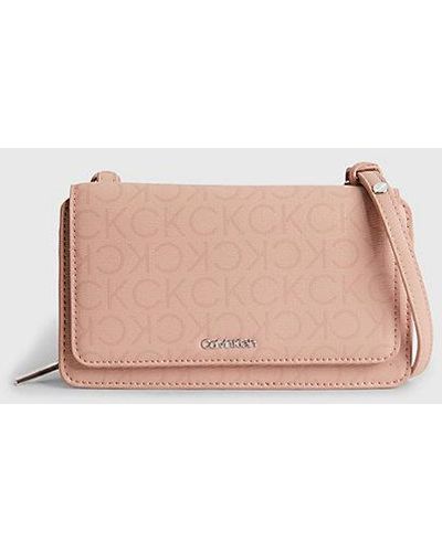 Calvin Klein Recycelte Handy-Brieftasche - Pink